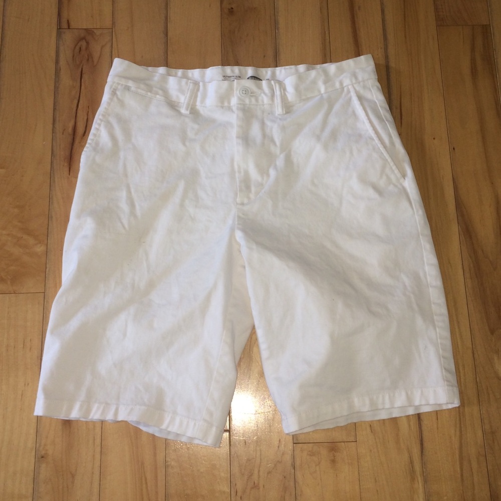Old Navy White Cargo Shorts